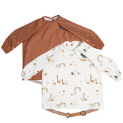 BIBaDO Easy-Clean Long Sleeve Bib for Babies & Toddlers