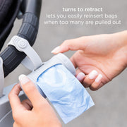 Ubbi Retractable On-the-Go Baby Diaper Bag Dispenser