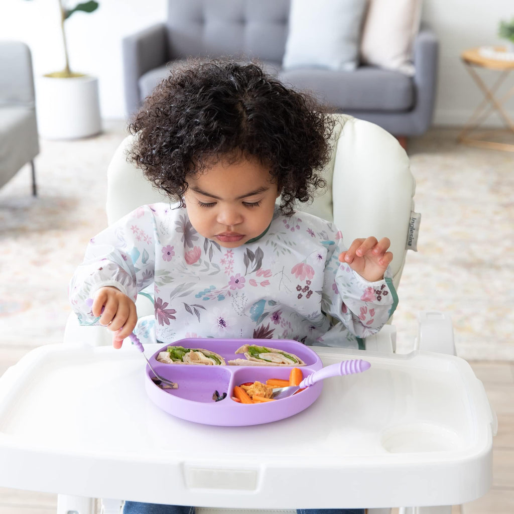 Bumkins Baby Tray Mate Sleeved Feeding Bib