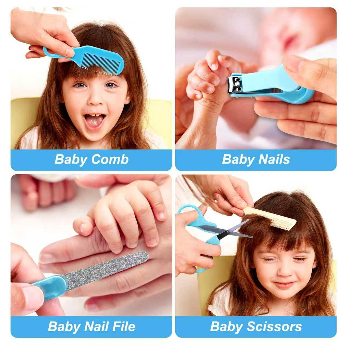 Newborn Baby Safety & Grooming Care Essentials Kit