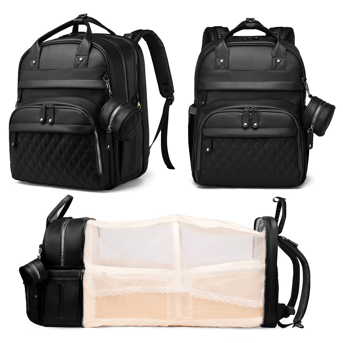 Astro alan Waterproof Diaper Backpack with Changing Station