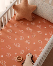 Yoofoss 2-Pack Fitted Crib Sheets for Baby Boys & Girls