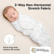 KeaBabies 3-Pack Organic Baby Swaddles for Newborns 0–6M