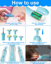 OTTOLIVES Baby Healthcare & Electric Grooming Kit