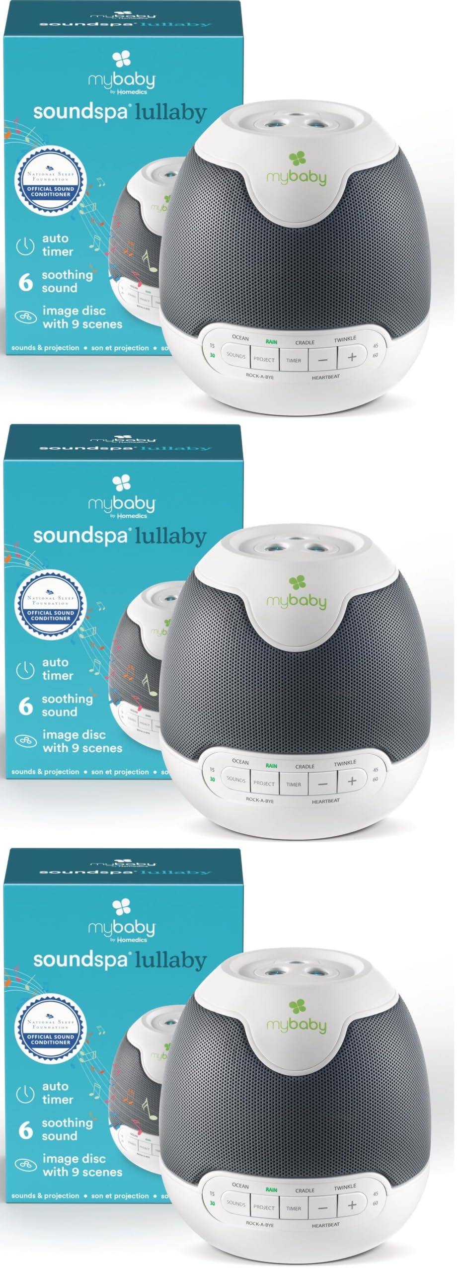 MyBaby Lullaby Sound Machine & Nursery Projector