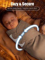 MOON PARK 3-Pack 100% Cotton Baby Swaddle Blankets
