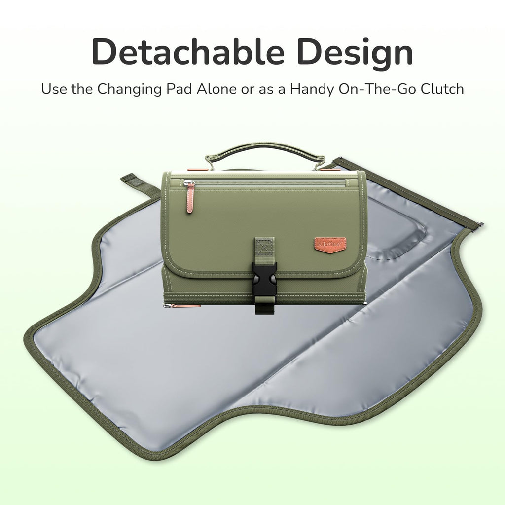 Alatino Portable Baby Diaper Changing Pad for Travel
