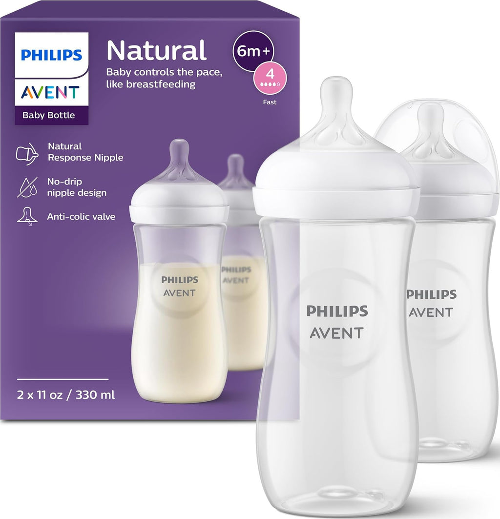 Philips AVENT Natural Baby Bottle with Natural Response Nipple