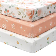 Soft Microfiber Fitted Crib & Toddler Bed Sheet