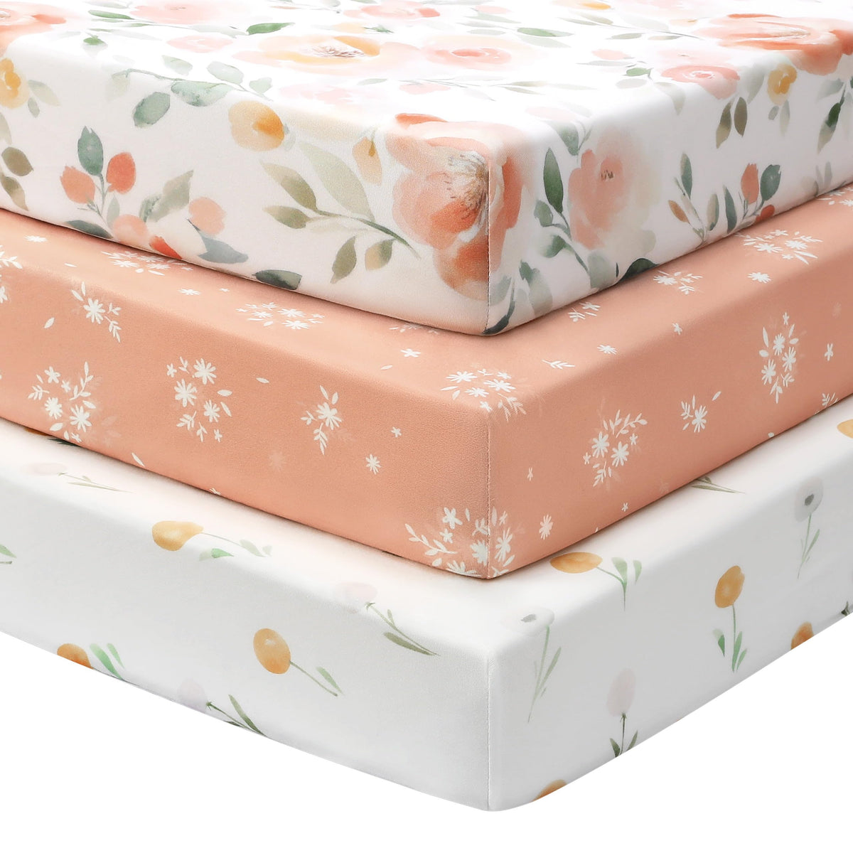 Soft Microfiber Fitted Crib & Toddler Bed Sheet
