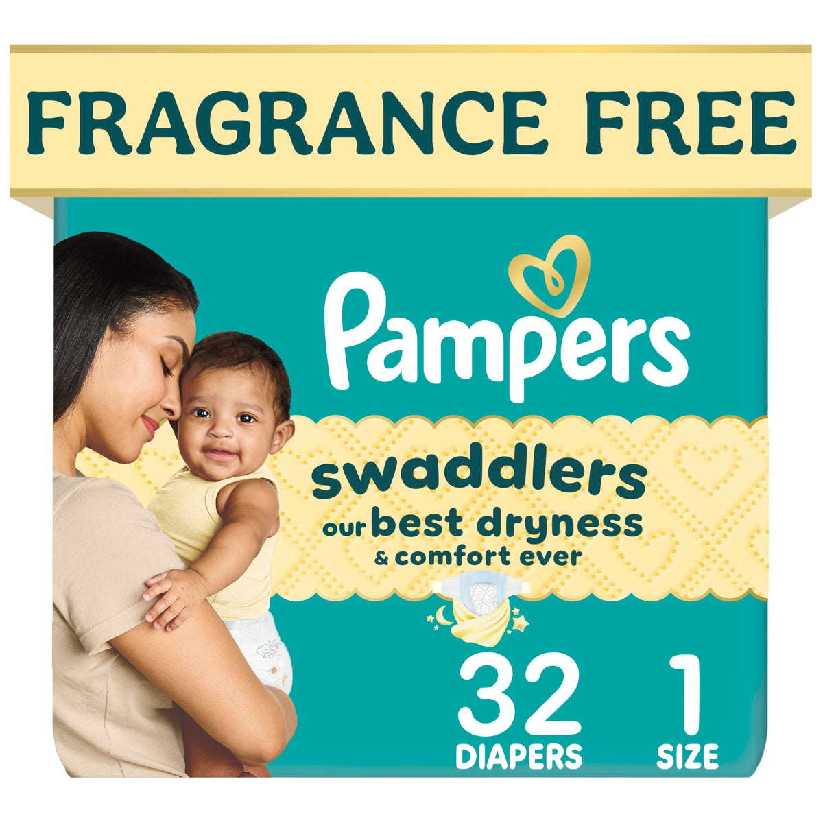 Pampers Swaddlers Ultra Soft Disposable Baby Diapers