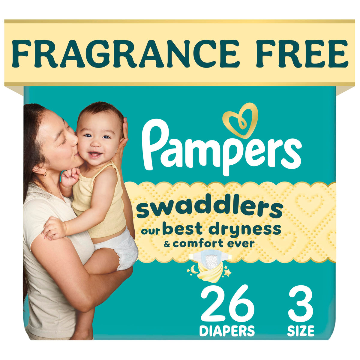 Pampers Swaddlers Ultra Soft Disposable Baby Diapers