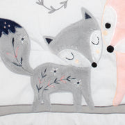 Lambs & Ivy 4-Piece Crib Bedding Set with Wearable Blanket