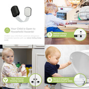 SKYLA HOMES Baby Proofing Cabinet Strap Lock Set