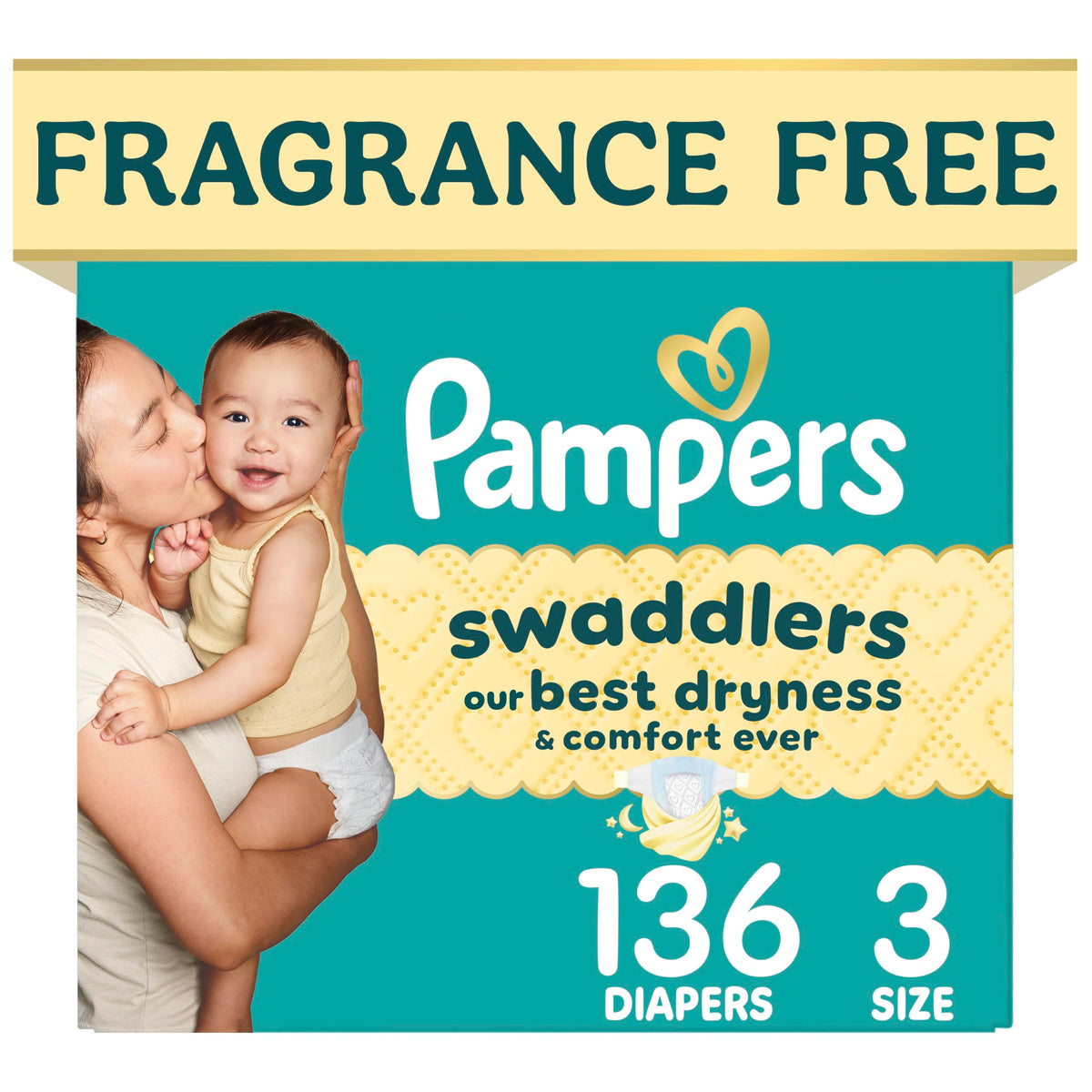 Pampers Swaddlers Ultra Soft Disposable Baby Diapers
