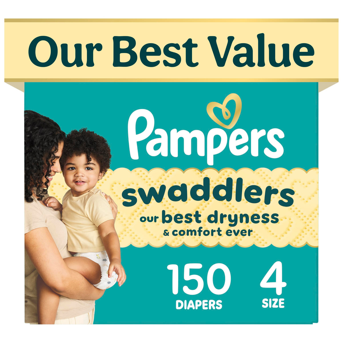 Pampers Swaddlers Ultra Soft Disposable Baby Diapers