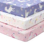 Soft Microfiber Fitted Crib & Toddler Bed Sheet