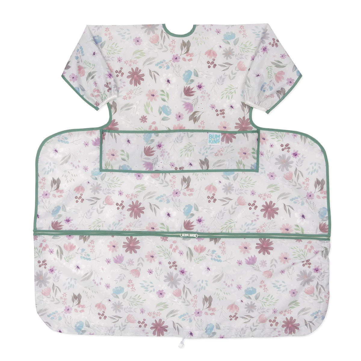 Bumkins Baby Tray Mate Sleeved Feeding Bib