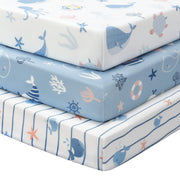 Soft Microfiber Fitted Crib & Toddler Bed Sheet