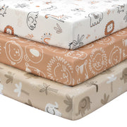 Soft Microfiber Fitted Crib & Toddler Bed Sheet