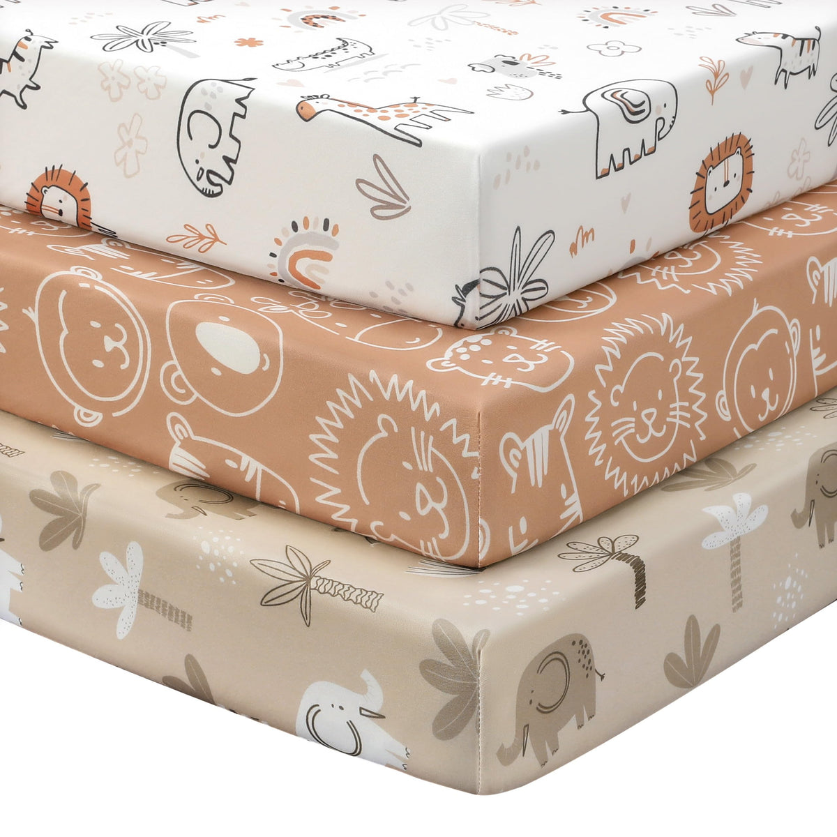 Soft Microfiber Fitted Crib & Toddler Bed Sheet