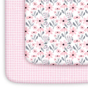 Yoofoss 2-Pack Fitted Crib Sheets for Baby Boys & Girls