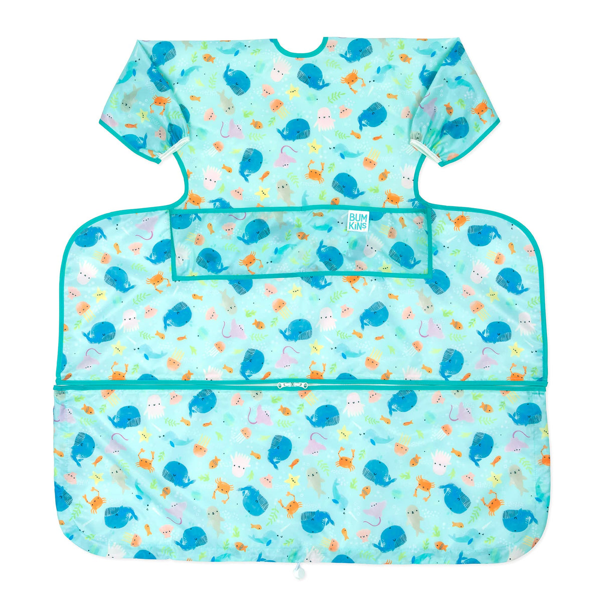 Bumkins Baby Tray Mate Sleeved Feeding Bib