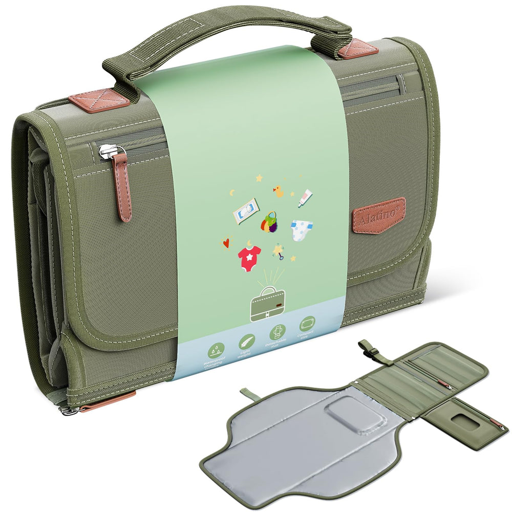 Alatino Portable Baby Diaper Changing Pad for Travel