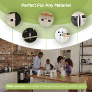 SKYLA HOMES Baby Proofing Cabinet Strap Lock Set