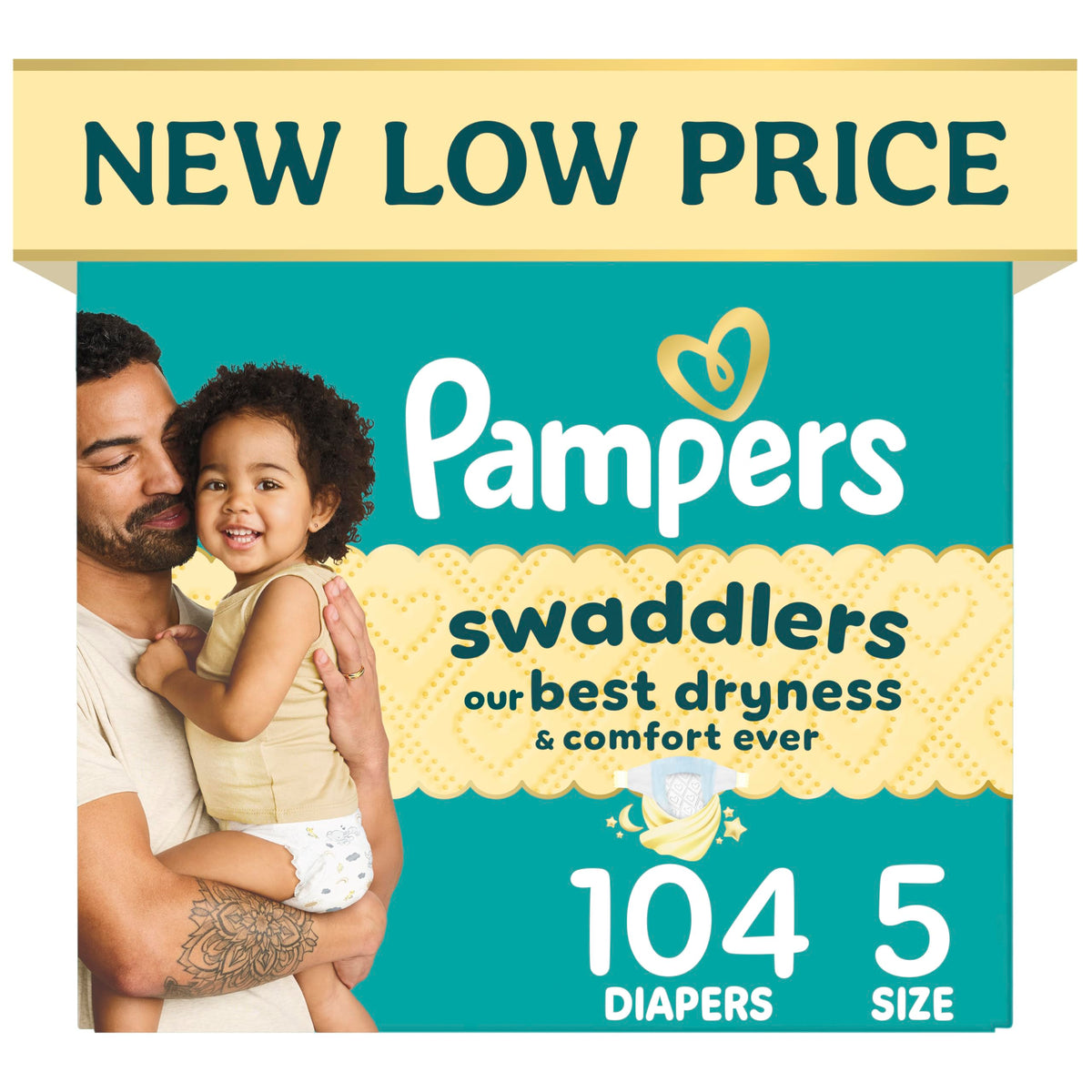 Pampers Swaddlers Ultra Soft Disposable Baby Diapers