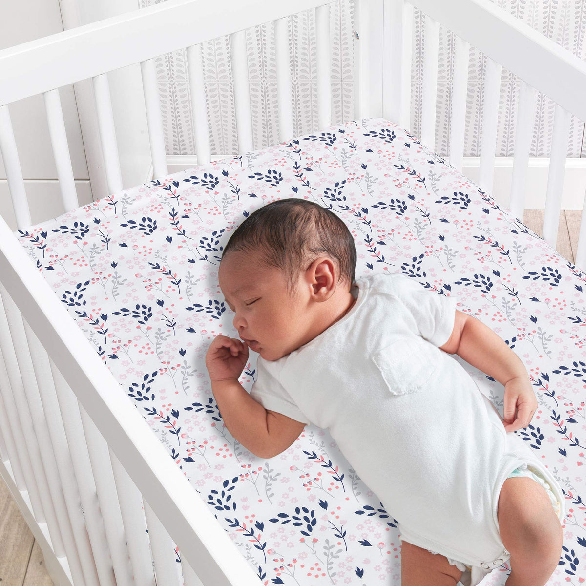 Lambs & Ivy 4-Piece Crib Bedding Set with Wearable Blanket