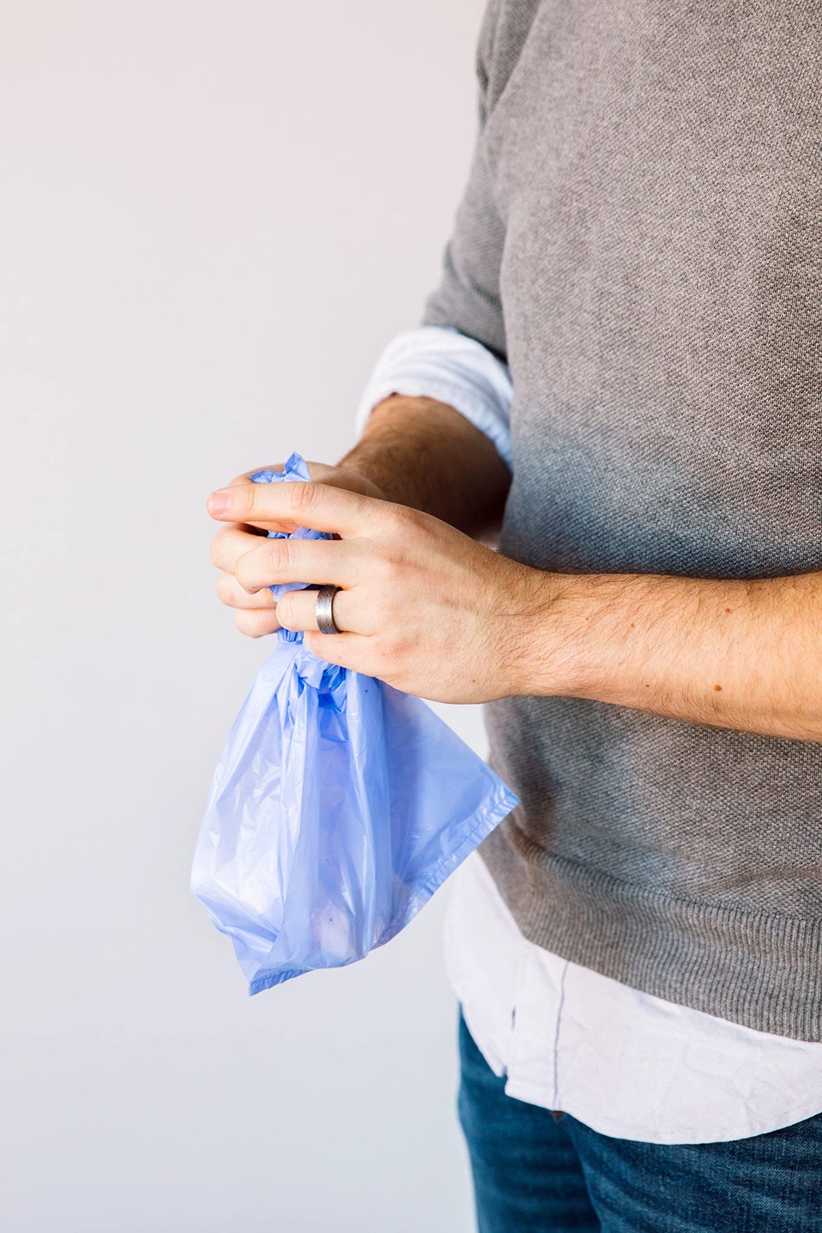 Ubbi Lavender-Scented Disposable Diaper Sacks with Tie Tabs