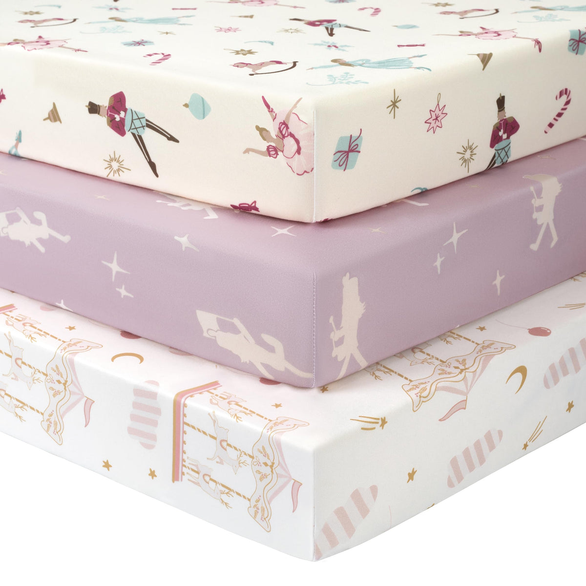 Soft Microfiber Fitted Crib & Toddler Bed Sheet