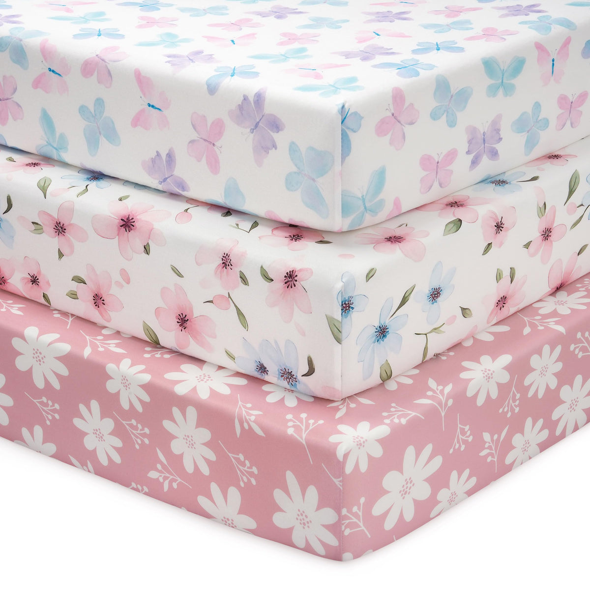 Soft Microfiber Fitted Crib & Toddler Bed Sheet