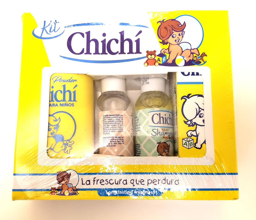 Chichi Baby Care Kit with Cologne, Powder, Oil & Shampoo