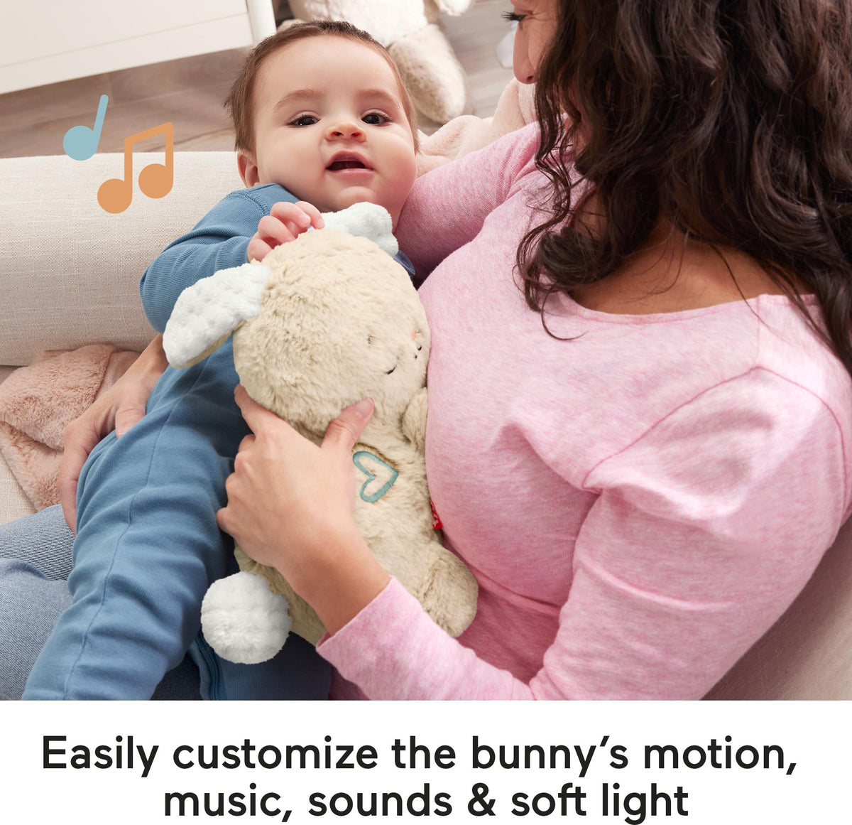 Fisher-Price Soothe 'n Snuggle Plush Baby Sound Machine