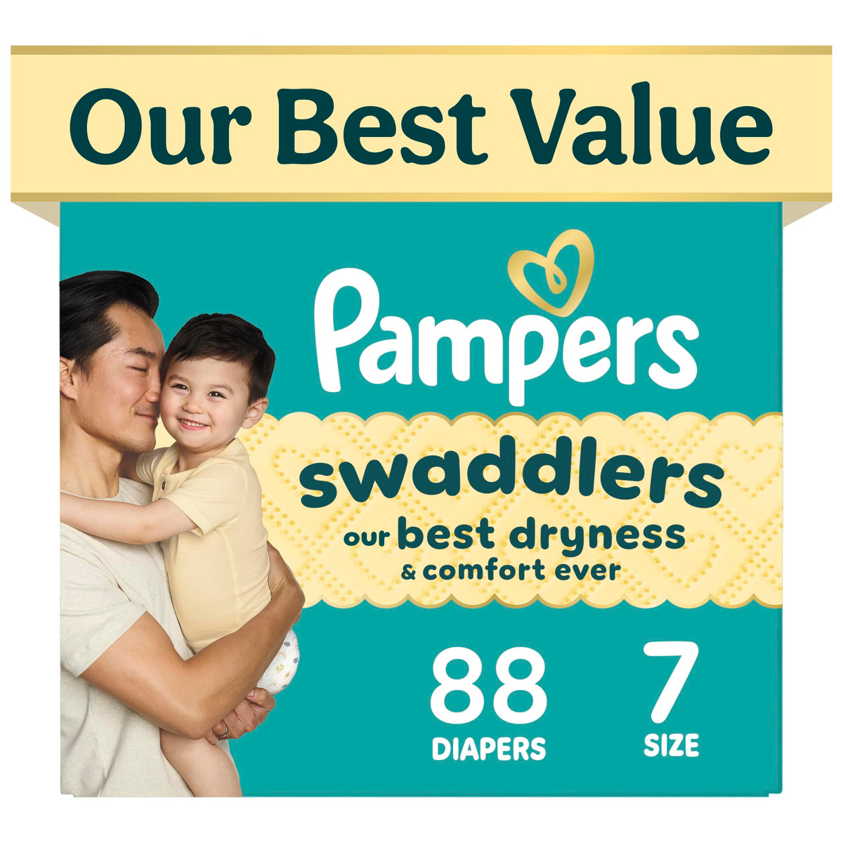 Pampers Swaddlers Ultra Soft Disposable Baby Diapers