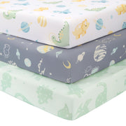 Soft Microfiber Fitted Crib & Toddler Bed Sheet