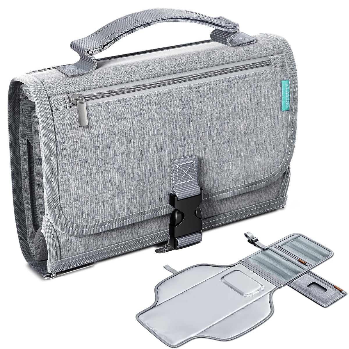 Alatino Portable Baby Diaper Changing Pad for Travel