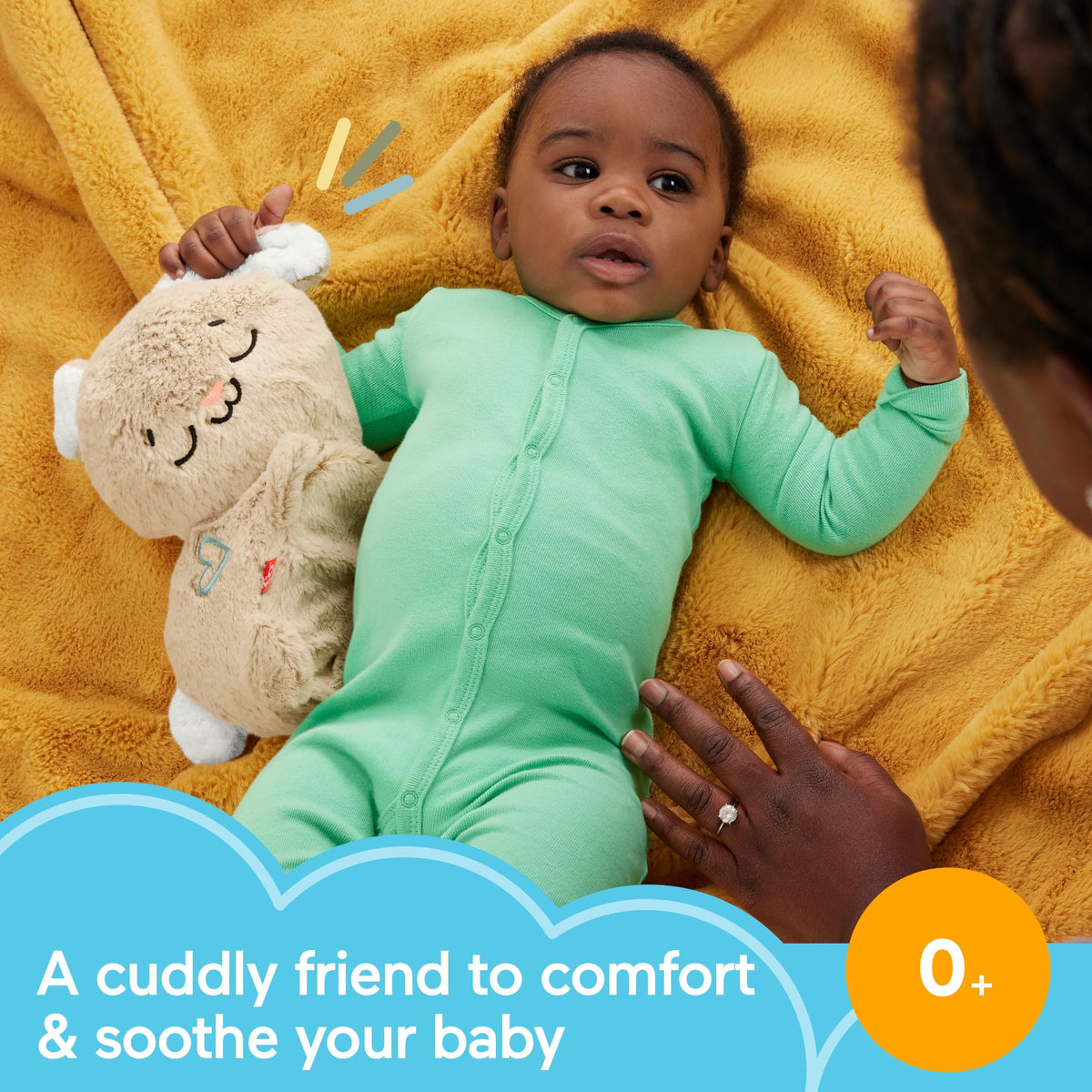 Fisher-Price Soothe 'n Snuggle Plush Baby Sound Machine